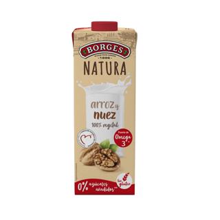 Bebida Borges Natura de nuez brik 1L