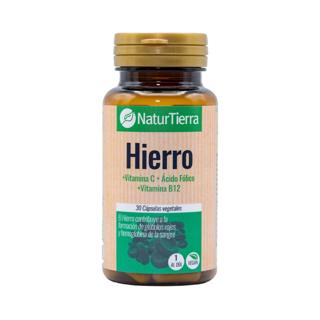 HIERRO NATURTIERRA 30 CAPS.