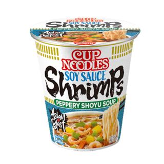Fideos Orientales Cup Noodles soja y gambas 63gr