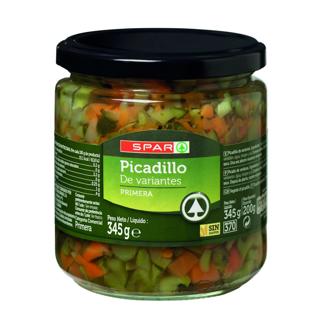 Picadillo De Variantes Spar verduras tarro 345gr