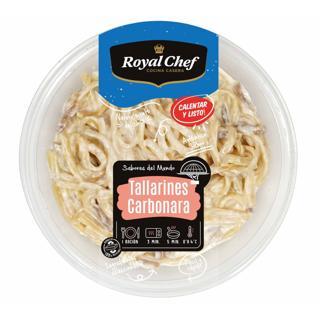 TALLARINES ROYAL CHEF CARBONA.C/BACON 280GR.