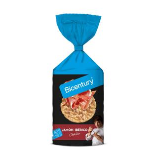 Tortita Bicentury de maiz jamón ibérico 123,5gr