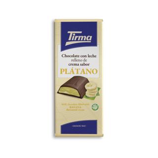 chocolate Tirma con leche relleno de plátano 110gr