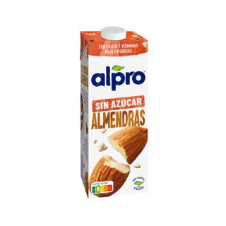 Bebida Alpro almendras s/azúcar brik 1L