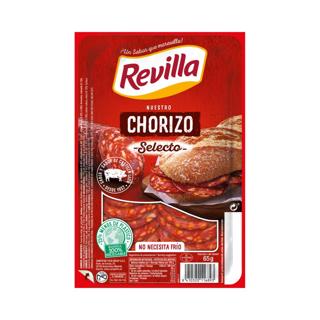 Chorizo Revilla selecto en lonchas 65gr