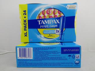 Tampón Tampax Compak Pearl regular 24ud