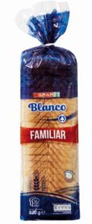 PAN DE MOLDE SPAR FAMILIAR S/AZÚC.820GR
