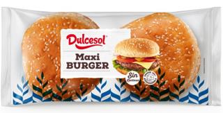 Pan de Hamburguesa Dulcesol maxi 4ud 300gr