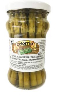 Espárrago Celorrio verde 9/6 1ª medio tarro 350gr
