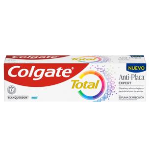 Dentífrico Colgate Total anti-placa blanqueador 75ml