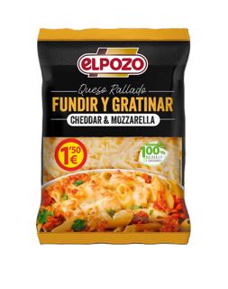 Queso El Pozo rallado especial fundir y gratinar  130gr