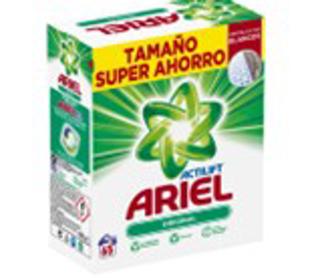 Detergente Ariel original en polvo 65 lavados