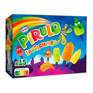 Helado Nestle Pirulo Fantasmikos sabores 15ud 225gr