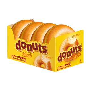 Donuts Eidetesa de azúcar pack 4ud