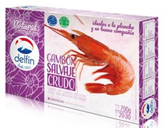Gambón Delfín crudo argentino especial plancha 20/30ud 700gr