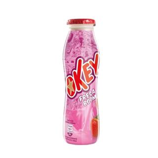 Batido Okey de fresa pet 188ml