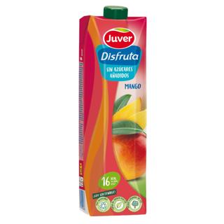 Néctar Juver Disfruta exótico de mango sin azúcar añadido brick 1L