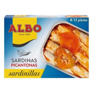 Sardinillas Albo picantonas lata 138gr