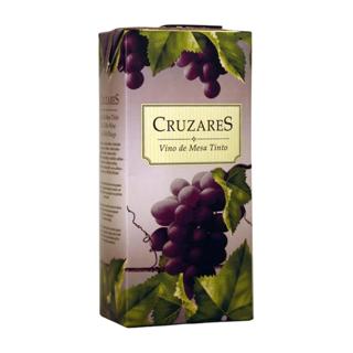 Vino Cruzares tinto brick 1L