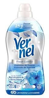 Suavizante Vernel concentrado aromaterapia lirio irresistible 60 lavados