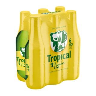 Cerveza Tropical limón botella 25cl pack 6UD