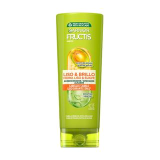 Acondicionador Fructis Liso & Brillo pelo liso, rebelde o difícil de alisar 250 ml