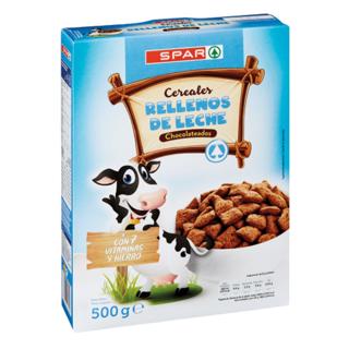 Cereaesl Spar rellenos de leche chocolateados 500gr