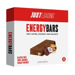 Barrita just loading datiles, coco y nueces 3x40gr