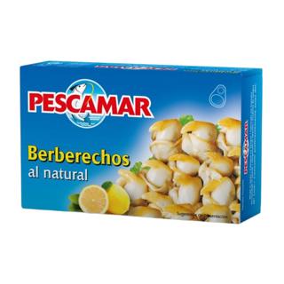 Berberechos Pescamar al natural lata 120gr