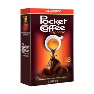 Bombones Ferrero Pocket Coffe expresso 18ud