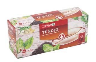 Té Spar rojo 25UD