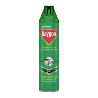 Insecticida Baygon cucas y hormigas aerosol 400ml