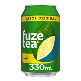 Bebida Fuze Tea limón lata 33cl