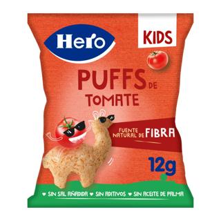 Snack hero kids puffs de tomate 12gr