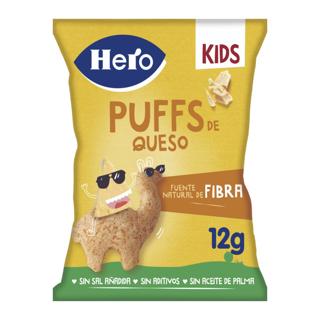 Snack hero kids puffs de queso 12gr