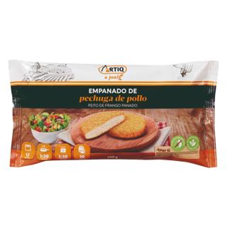 Pechuga Artiq de pollo empanada 4ud 300gr
