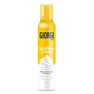 Espuma Giorgi sublime cream rizos definidos 200ml