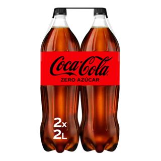 Refresco Coca-Cola zero pet 2 x 2L