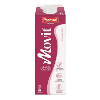 Leche Pascual Movit desnatada calcio 1L
