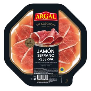 Jamón Argal serrano plato 90gr