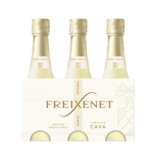 Cava Freixenet nevada semiseco mini 20cl pack 3UD