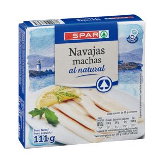 Navajas Spar chilenas al natural ro-111gr