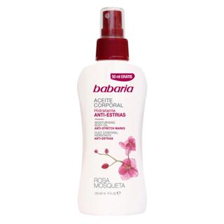 Aceite Babaria corporalrosa mosqueta spray 300ml