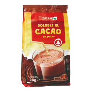 Cacao Spar soluble en polvo sin gluten bolsa 1kg