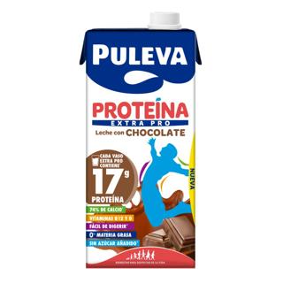 Leche Puleva con chocolate proteína brik 1L
