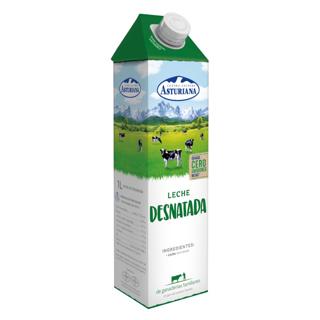 Leche Asturiana desnatada brik 1L