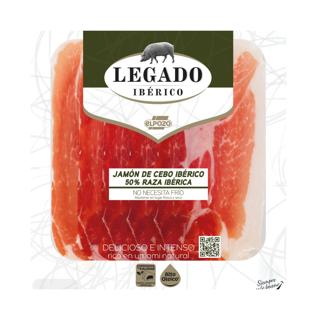 Jamon El Pozo cebo ibérico lonchas 60 g