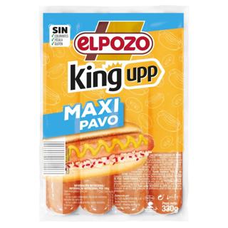 Salchichas El Pozo King pechuga de pavo 330gr
