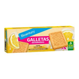 Galletas Bicentury devoragras sabor yogur limón 160gr
