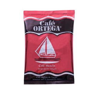 Café Ortega tueste natural 50% torrefacto 50% molido 250gr